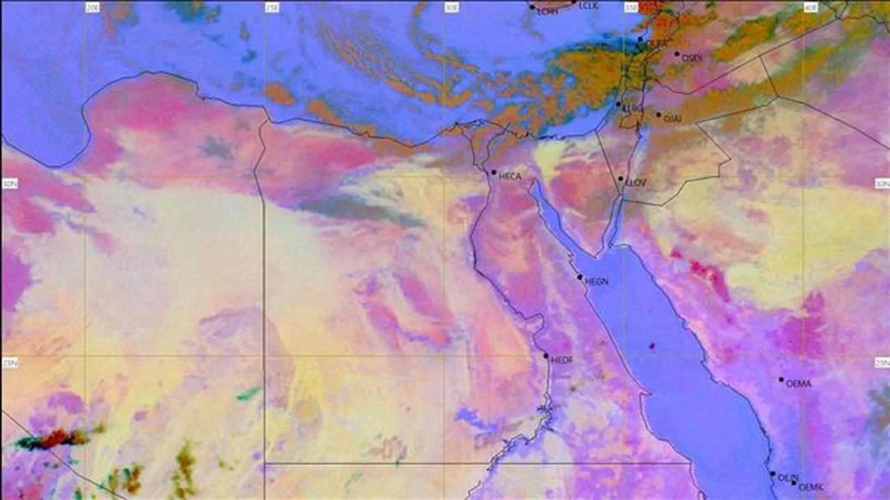الأرصاد تحذر من أمطار وموجة برد تصل بالحرارة للصفر في عدة مناطق بظواهر الجمعة